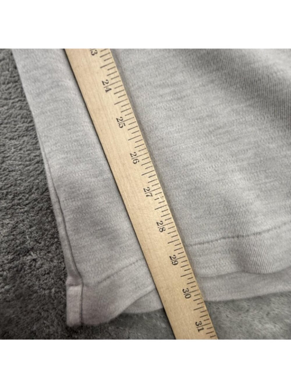 Lauren Ralph Lauren Knit Dress Pants Womens 2X Gray Straight Leg Relaxed Fit - Picture 16 of 16